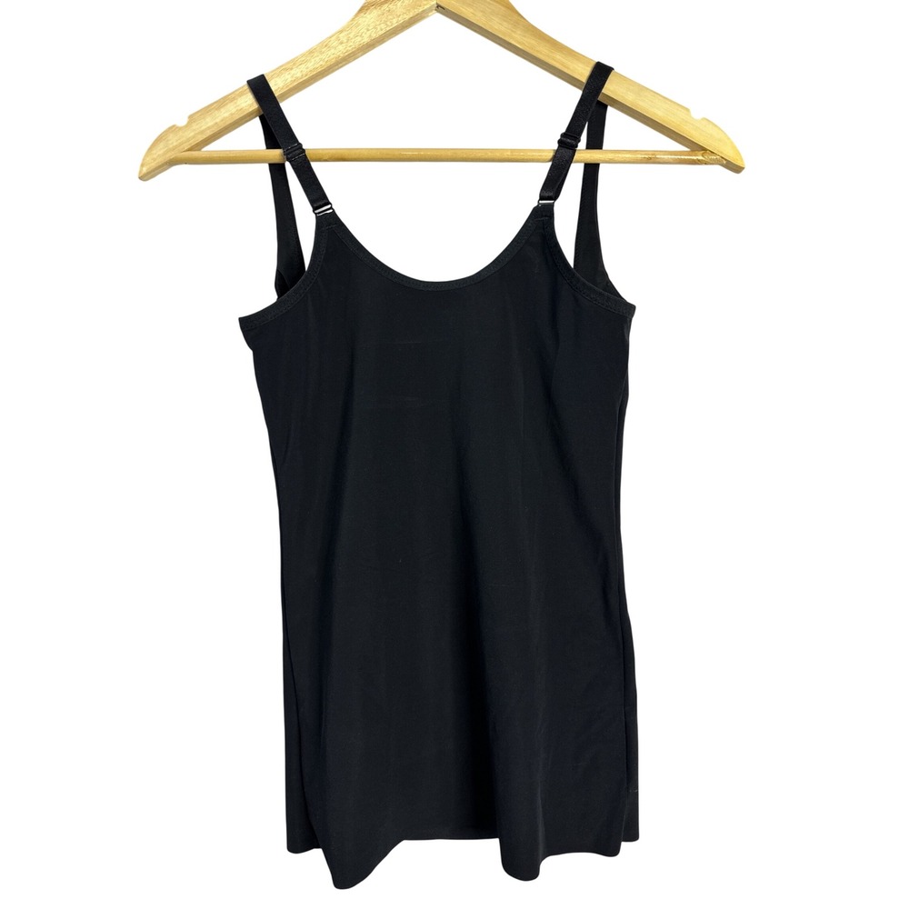 Wacoal Beyond Naked Black Adjustable Camisole‎ Top 802065 Womens Medium